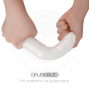 COCK MILLER - GODE AVEC VENTOUSE, LUMIÈRES ET VIBRATIONS AVEC TÉLÉCOMMANDE BLANC 19,5 CM