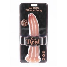 GET REAL - DONG IN SILICONE 21 CM PELLE