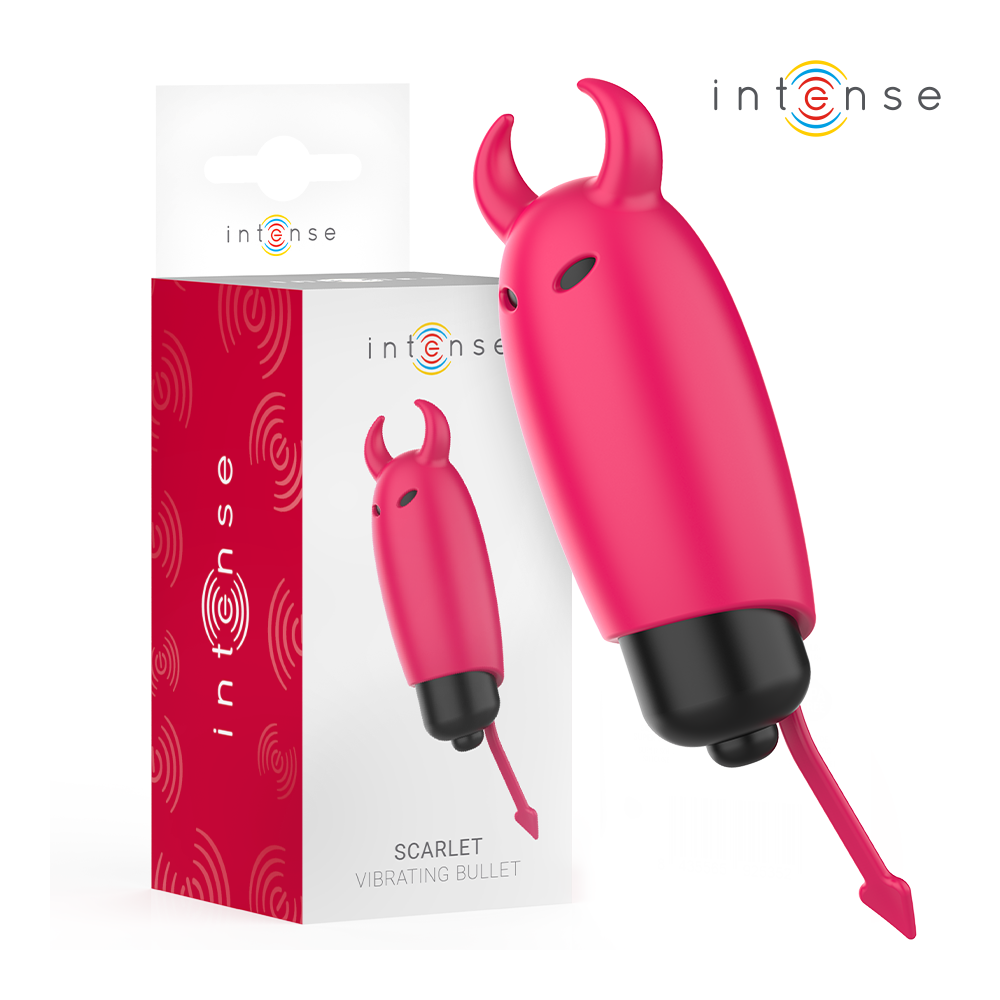 INTENSE - SCARLET VIBRATING BULLET RED DEMON 9.3 X 2.4 CM