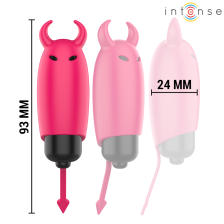 INTENSE - BALA VIBRATÓRIA ESCARLATE DEMÔNIO VERMELHO 9,3 X 2,4 CM