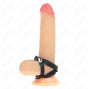 KINK - ANNEAU PÉNIS EN CUIR AVEC FERMETURE À PRESSION 39 X 1 CM