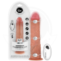 COCK MILLER - HYPERREALISTIC DILDO WITH SUCTION CUP AND REMOTE CONTROL VIBRATION 19.5 CM