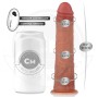 COCK MILLER - REALISTISCHER DILDO MIT SAUGNÄPFEN UND FERNBEDIENUNG UND VIBRATION 19,5 CM