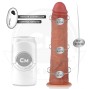 COCK MILLER - DILDO REALISTICO CON VENTOSA E VIBRAZIONE CON TELECOMANDO 21,5 CM