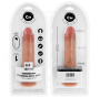 COCK MILLER - DILDO REALISTICO CON VENTOSA E VIBRAZIONE CON TELECOMANDO 21,5 CM