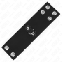 KINK - ANNEAU PÉNIS EN CUIR AVEC FERMETURE À PRESSION 18 X 5 CM