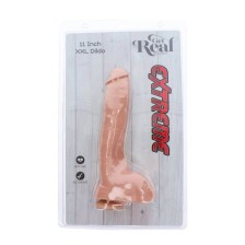 GET REAL - DILDO XXL ESTREMO 28 CM PELLE