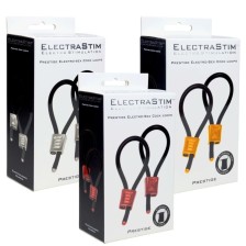ELECTRASTIM - PRESTIGE ELECTRA LOOPS ANELLI PER IL PENE REGOLABILI ROSSI