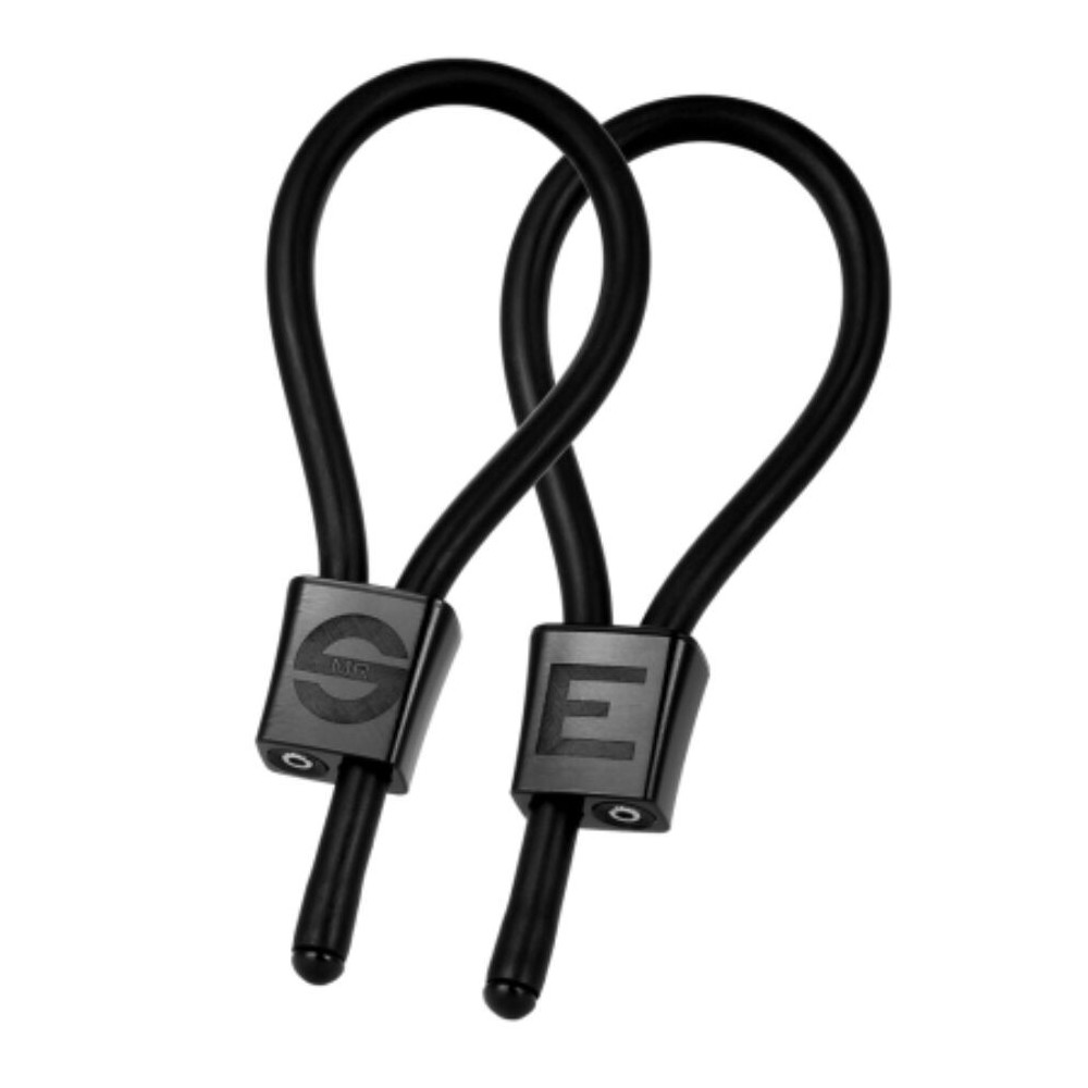 ELECTRASTIM - PRESTIGE ELECTRA LOOPS ADJUSTABLE COCK RINGS BLACK