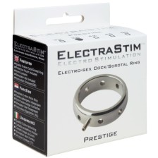 ELECTRASTIM - ANELLO PER PENE ELETTROMAGNETICO IN METALLO PRESTIGE 34 MM