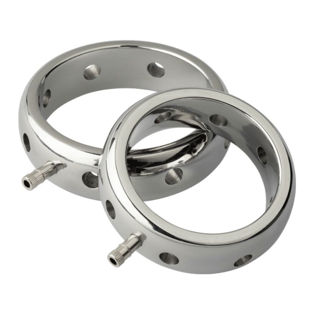 ELECTRASTIM - ANNEAU PÉNIS ÉLECTROMAGNÉTIQUE PRESTIGE EN MÉTAL 50 MM