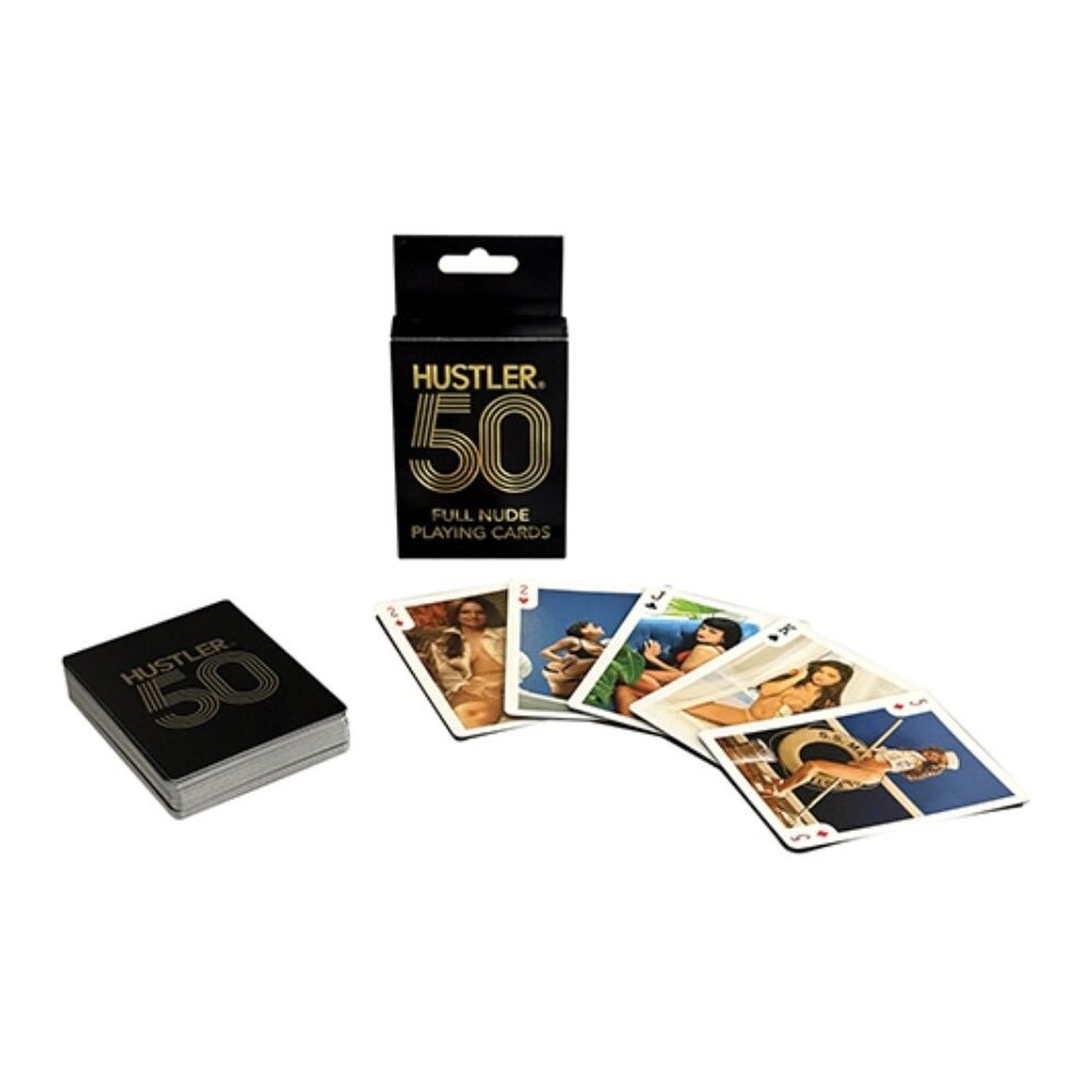 KHEPER GAMES - HUSTLER 50 FULL NUDE PLAYING CARDS