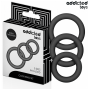 ADDICTED TOYS - SET OF SILICONE RINGS MODEL 1
