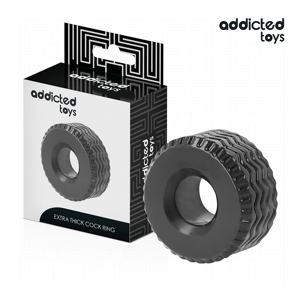ADDICTED TOYS - ANEL DE PÉ EXTRA GROSSO