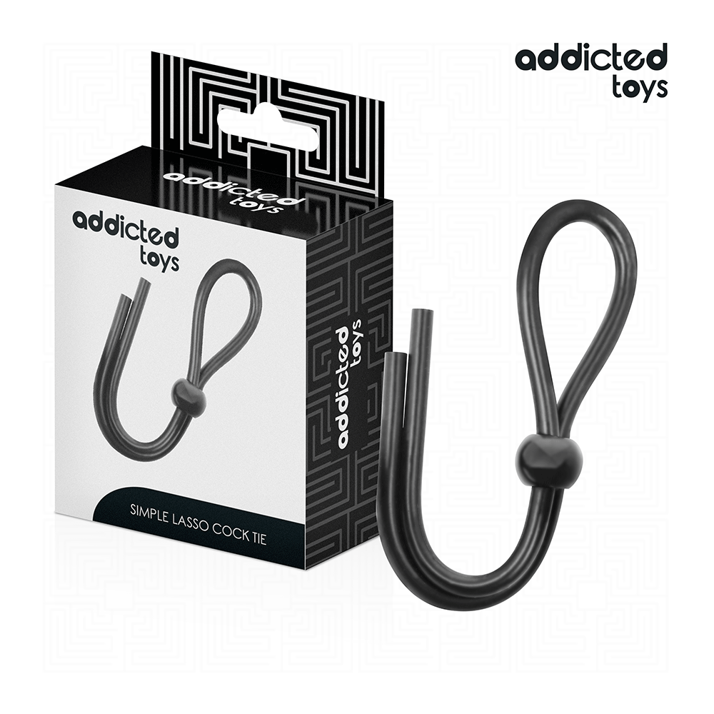 ADDICTED TOYS - CORDE EN SILICONE POUR LE PÉNIS À BOUCLE UNIQUE
