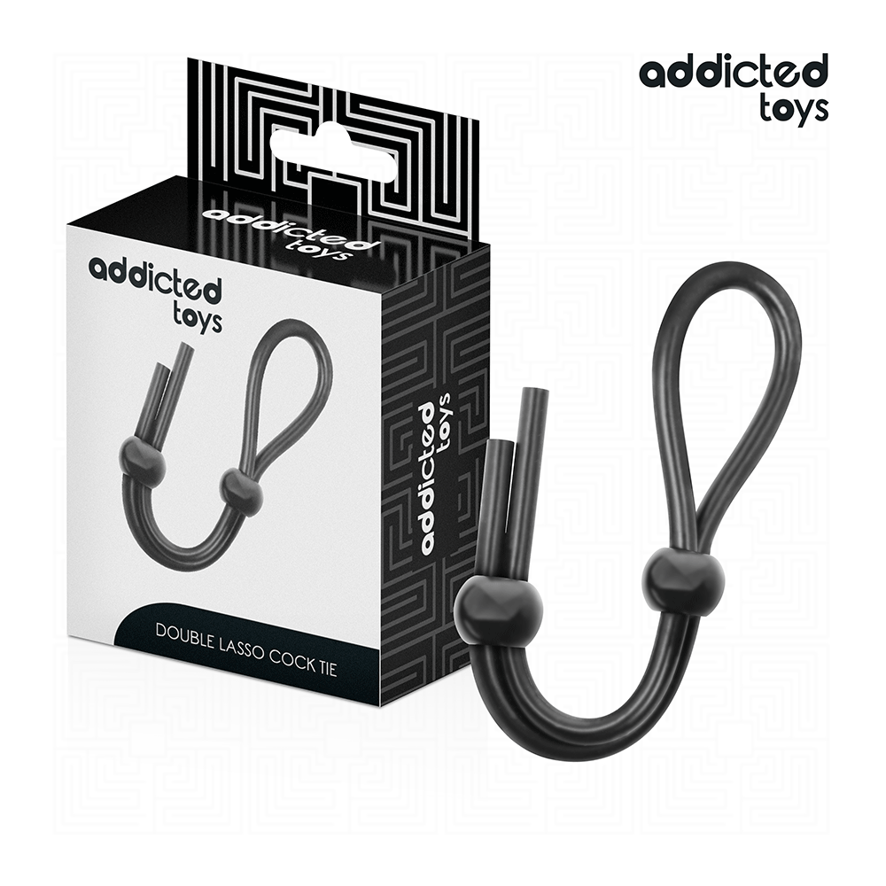 ADDICTED TOYS - CORDA DE SILICONE PARA O PÊNIS DE ALÇA DUPLA