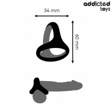 ADDICTED TOYS - ANNEAU PÉNIS TRIPLE ÉPAIS