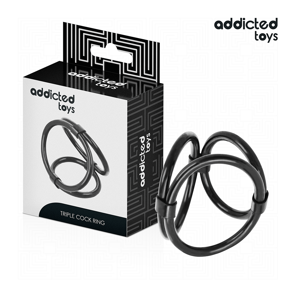 ADDICTED TOYS - DREIFACH-PENISRING