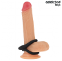 ADDICTED TOYS - ANELLO PER PENE A DOPPIA TEXTURE