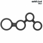 ADDICTED TOYS - PENIS RING WITH DIVIDERS FOR TESTICLES