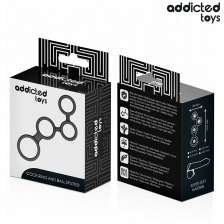 ADDICTED TOYS - ANEL PARA PÊNIS COM DIVISORES PARA TESTÍCULOS