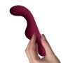 ROCKS-OFF - VIBRATORE PER PUNTO G ROSSO RUBY GLOW