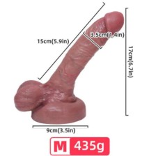 ARMONY - DILDO REALISTICO IN SILICONE LIQUIDO 15 CM