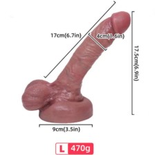 ARMONY - REALISTIC REMOTE CONTROL DILDO 17 CM