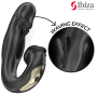 IBIZA - VIBRADOR ROSA COM EFEITO DE FLICKING E ESTIMULADOR DE CLITÓRIS