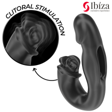 IBIZA - ROSE VIBRATOR SCHNAPPEFFEKT UND KLITORIS-STIMULATOR