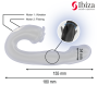 IBIZA - ROSE VIBRATOR FLICKING EFFECT AND CLIT STIMULATOR