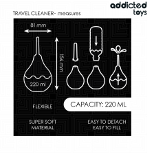 ADDICTED TOYS - REISE-ANALREINIGER GRÖSSE L 220 ML
