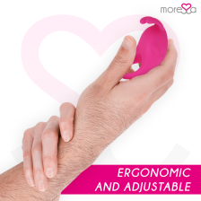 MORESSA - BRAD PREMIUM SILICONE RICARICABILE ROSA