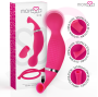 MORESSA - KIRK DUO SUCÇÃO + MASSAGEADOR MULTI-PERFORMANCE PREMIUM SILICONE RECARREGÁVEL