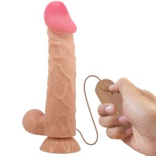 PRETTY LOVE - SLIDING SKIN SERIES REALISTISCHER DILDO MIT SLIDING SKIN SAUNAPF FLEISCH 24 CM