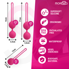 MORESSA - CONJUNTO OSIAN PREMIUM SILICONE ROSA