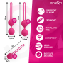 MORESSA - OSIAN SET PREMIUM SILICONE ROSE