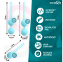 MORESSA - ENSEMBLE OSIAN SILICONE TURQUOISE PREMIUM