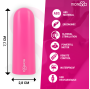 MORESSA - NIX VIBRADOR CONTROLE REMOTO ROSA