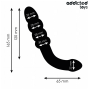 ADDICTED TOYS - DOUBLE ANAL MASSAGER SILICONE 16.5 CM