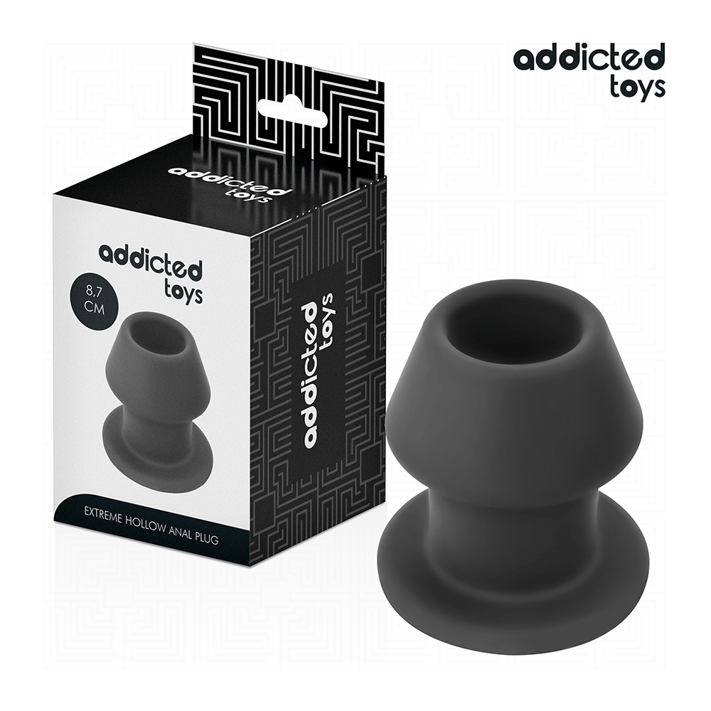 ADDICTED TOYS - EXTREME HOLLOW ANAL PLUG TAGLIA M 8,7 CM