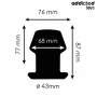 ADDICTED TOYS - EXTREME HOLLOW ANAL PLUG TAGLIA M 8,7 CM