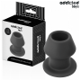 ADDICTED TOYS - EXTREME HOLLOW ANAL PLUG SILICONE SIZE S 7.5 CM
