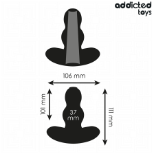 ADDICTED TOYS - PLUG ANAL OCO TAMANHO L 11,1 CM