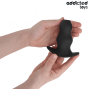 ADDICTED TOYS - HOLLOW ANAL PLUG SILICONE SIZE L 11.1 CM