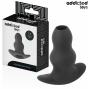 ADDICTED TOYS - HOLLOW ANAL PLUG SILICONE SIZE S 7.3 CM