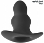 ADDICTED TOYS - HOLLOW ANAL PLUG SILICONE SIZE S 7.3 CM