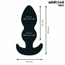 ADDICTED TOYS - TAPPO ANALE TAGLIA S 10,3 CM