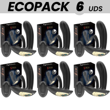 ECOPACKS 6 UNIDADES - VIBRADOR VESTÍVEL IBIZA COM ESTIMULAÇÃO DO PONTO G E CLITÓRIS COM CONTROLE REMOTO