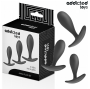 ADDICTED TOYS - SET OF 3 ANAL PLUG SILICONE MODEL 2